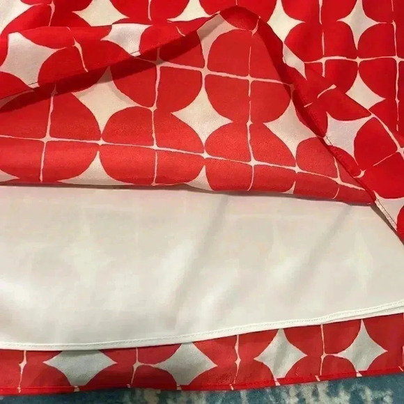 Isaac Mizrahi checkered polkadot mod shift dress with pockets medium - Picture 6 of 6